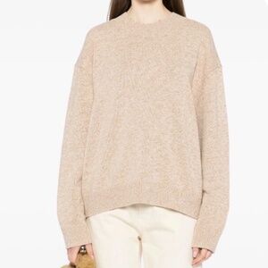 TWP Cashmere  Boy Crew Sweater in Cream - Size MEDIU - NWT